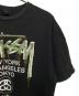 stussy (ステューシー) プリント Tee ブラック サイズ:XL：5000円