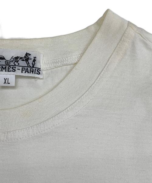 HERMES（エルメス）HERMES (エルメス) 半袖カットソー ホワイト サイズ:XLの古着・服飾アイテム
