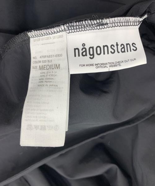 nagonstans（ナゴンスタンス）nagonstans (ナゴンスタンス) クロスバルーンサロペットスカート ブラック サイズ:Mの古着・服飾アイテム