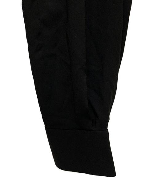ENFOLD（エンフォルド）ENFOLD (エンフォルド) PEライトジョーゼットスリットヘムパンツ ブラック サイズ:38の古着・服飾アイテム