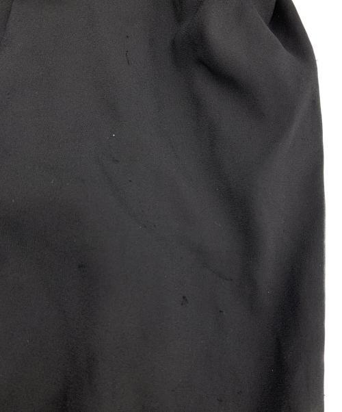 ENFOLD（エンフォルド）ENFOLD (エンフォルド) PEライトジョーゼットスリットヘムパンツ ブラック サイズ:38の古着・服飾アイテム