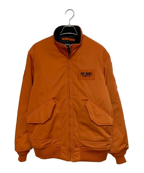 AVIREX（アヴィレックス）AVIREX (アヴィレックス) CWUジャケット オレンジ サイズ:XLの古着・服飾アイテム