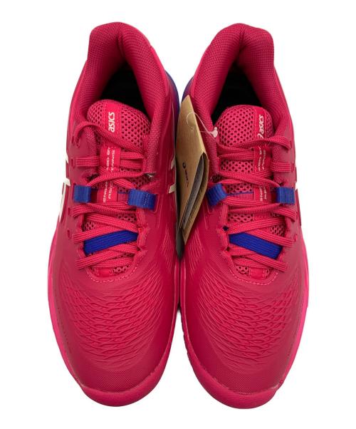 asics（アシックス）asics (アシックス) テニスシューズ ピンク サイズ:24.5 未使用品の古着・服飾アイテム