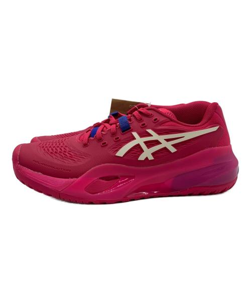 asics（アシックス）asics (アシックス) テニスシューズ ピンク サイズ:24.5 未使用品の古着・服飾アイテム