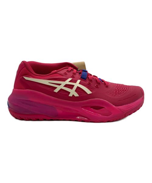 asics（アシックス）asics (アシックス) テニスシューズ ピンク サイズ:24.5 未使用品の古着・服飾アイテム