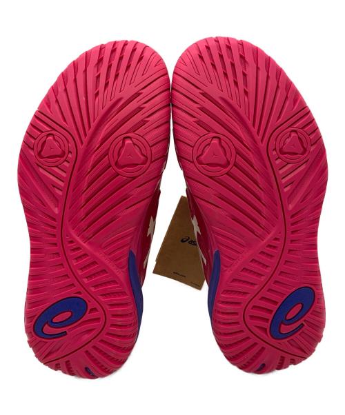 asics（アシックス）asics (アシックス) テニスシューズ ピンク サイズ:24.5 未使用品の古着・服飾アイテム