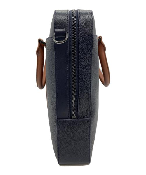 COLE HAAN（コールハーン）COLE HAAN (コールハーン) トライボロ ブリーフケース ネイビー×ブラウン 未使用品の古着・服飾アイテム
