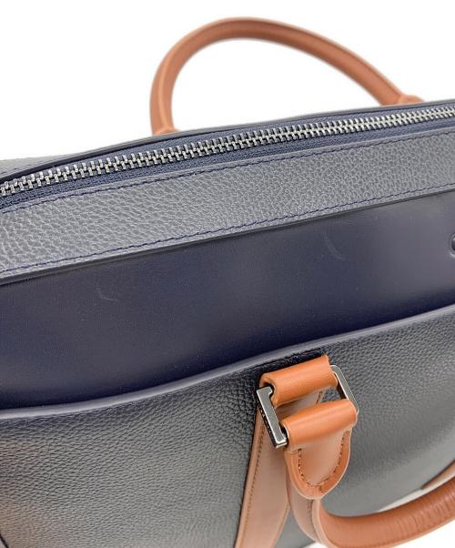 COLE HAAN（コールハーン）COLE HAAN (コールハーン) トライボロ ブリーフケース ネイビー×ブラウン 未使用品の古着・服飾アイテム