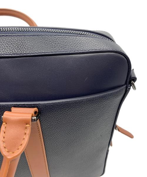COLE HAAN（コールハーン）COLE HAAN (コールハーン) トライボロ ブリーフケース ネイビー×ブラウン 未使用品の古着・服飾アイテム