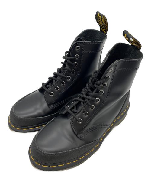 Dr.Martens（ドクターマーチン）Dr.Martens (ドクターマーチン) 1460 GUARD PANEL LEATHER LACE UP BOOTS ブラック サイズ:UK6の古着・服飾アイテム