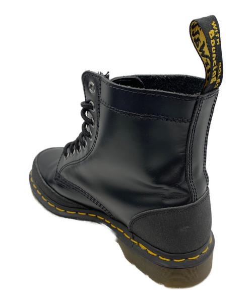 Dr.Martens（ドクターマーチン）Dr.Martens (ドクターマーチン) 1460 GUARD PANEL LEATHER LACE UP BOOTS ブラック サイズ:UK6の古着・服飾アイテム