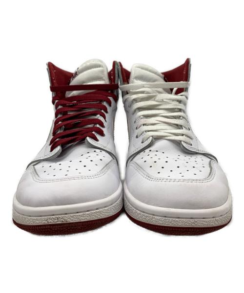 NIKE（ナイキ）NIKE (ナイキ) AIR JORDAN 1 HIGH 85 ホワイト×レッド サイズ:27.5cmの古着・服飾アイテム