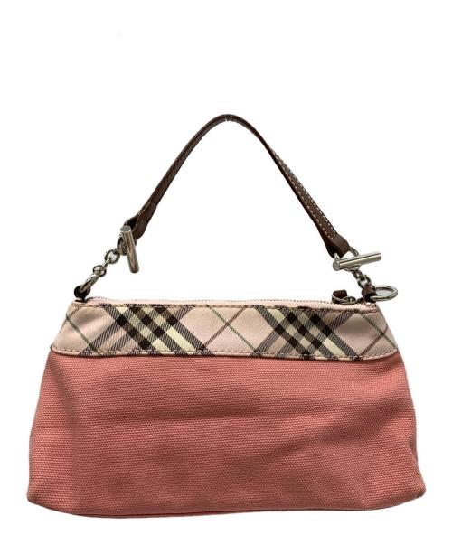 BURBERRY（バーバリー）BURBERRY (バーバリー) リバーシブルトートバッグ ピンク×ブラウンの古着・服飾アイテム