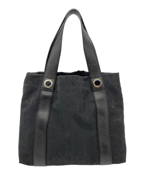 BVLGARI（ブルガリ）BVLGARI (ブルガリ) APRBER ミニトートバッグ ブラックの古着・服飾アイテム