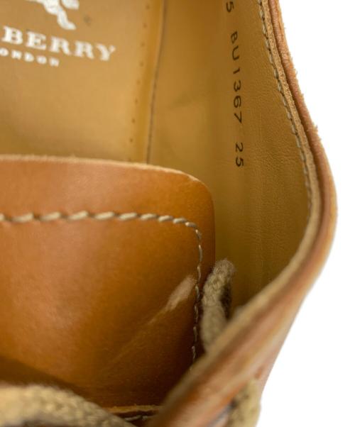 BURBERRY LONDON（バーバリーロンドン）BURBERRY LONDON (バーバリーロンドン) Uチップレザーシューズ ブラウン サイズ:25の古着・服飾アイテム