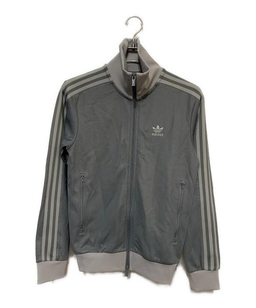 adidas Originals（アディダスオリジナル）adidas Originals (アディダスオリジナル) クラシックトラックトップ グレー×ホワイト サイズ:XSの古着・服飾アイテム