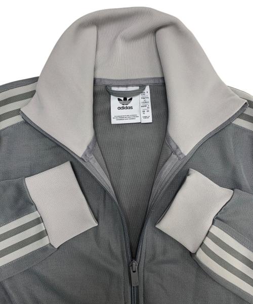 adidas Originals（アディダスオリジナル）adidas Originals (アディダスオリジナル) クラシックトラックトップ グレー×ホワイト サイズ:XSの古着・服飾アイテム