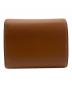 CELINE (セリーヌ) スモールフラップウォレット ブラウン：80000円