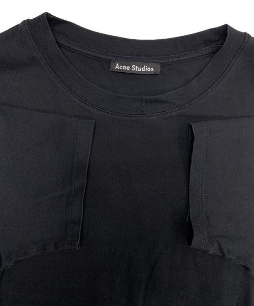 Acne studios（アクネ ストゥディオズ）ACNE STUDIOS (アクネ ストゥディオズ) Ellison Face Tee ブラック サイズ:XSの古着・服飾アイテム