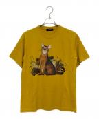 UNDERCOVERアンダーカバー）の古着「グラフィックTシャツ」｜イエロー