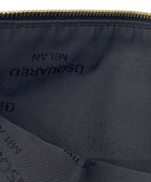 DSQUARED2（ディースクエアード）DSQUARED2 (ディースクエアード) ショルダーバッグ ブラックの古着・服飾アイテム