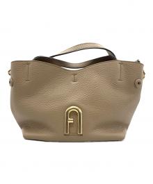 FURLA（フルラ）の古着「2WAYバッグ」｜ベージュ