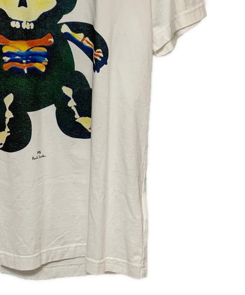 PAUL SMITH（ポールスミス）Paul Smith (ポールスミス) Skelton bearTシャツ ホワイト サイズ:Ｌの古着・服飾アイテム