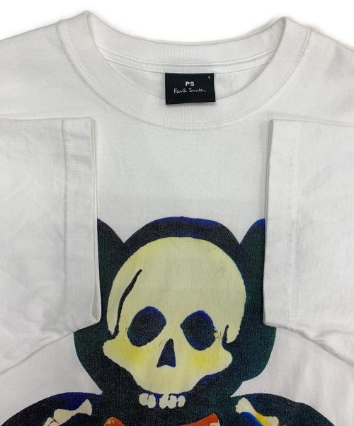 PAUL SMITH（ポールスミス）Paul Smith (ポールスミス) Skelton bearTシャツ ホワイト サイズ:Ｌの古着・服飾アイテム