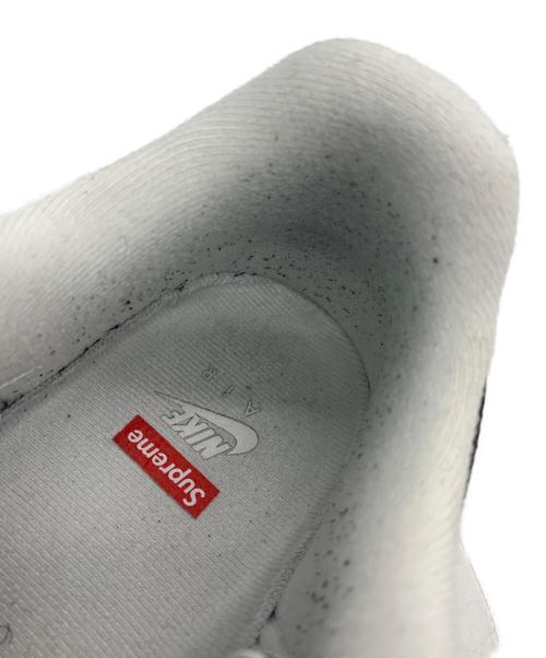 SUPREME（シュプリーム）Supreme (シュプリーム) NIKE (ナイキ) Supreme×AIR FORCE1 LOW ホワイト×ブラック サイズ:27の古着・服飾アイテム