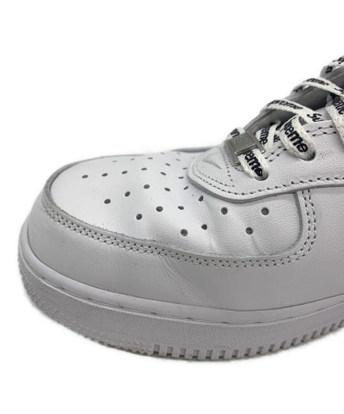 SUPREME（シュプリーム）Supreme (シュプリーム) NIKE (ナイキ) Supreme×AIR FORCE1 LOW ホワイト×ブラック サイズ:27の古着・服飾アイテム
