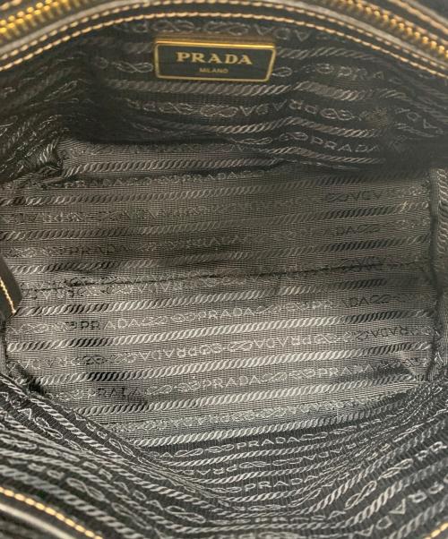 PRADA（プラダ）PRADA (プラダ) 2WAYバッグ ベージュ×ブラックの古着・服飾アイテム