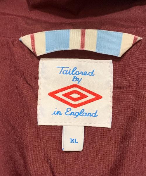 UMBRO（アンブロ）UMBRO (アンブロ) ウインドブレーカー バーガンディー サイズ:XLの古着・服飾アイテム