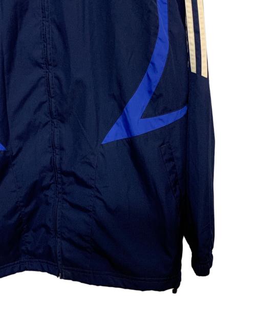 adidas（アディダス）adidas (アディダス) ジップアップジャケット ネイビーの古着・服飾アイテム
