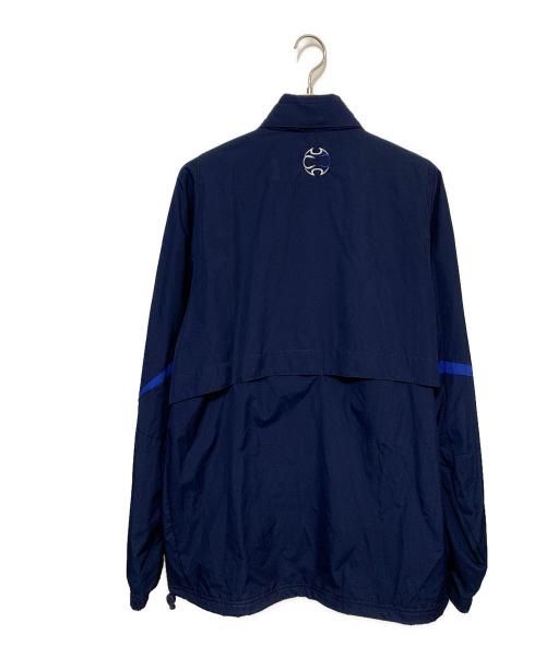 adidas（アディダス）adidas (アディダス) ジップアップジャケット ネイビーの古着・服飾アイテム