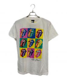 ROLLING STONES（ローリングストーンズ）の古着「コピーライト1989 ブロッカムボディ」｜ホワイト