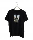 stussyステューシー）の古着「EDUCATION FOR THE MASSESTシャツ」｜ブラック