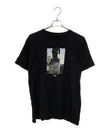 stussy（ステューシー）の古着「EDUCATION FOR THE MASSESTシャツ」｜ブラック
