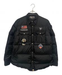 A BATHING APE（アベイシングエイプ）の古着「ダウンジャケット」｜ブラック
