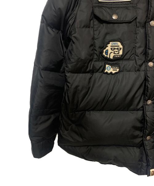 A BATHING APE（アベイシングエイプ）A BATHING APE (アベイシングエイプ) ダウンジャケット ブラック サイズ:Mの古着・服飾アイテム