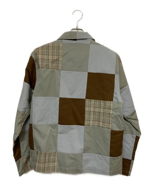 stussy（ステューシー）stussy (ステューシー) パッチワークジャケット マルチカラー サイズ:Mの古着・服飾アイテム
