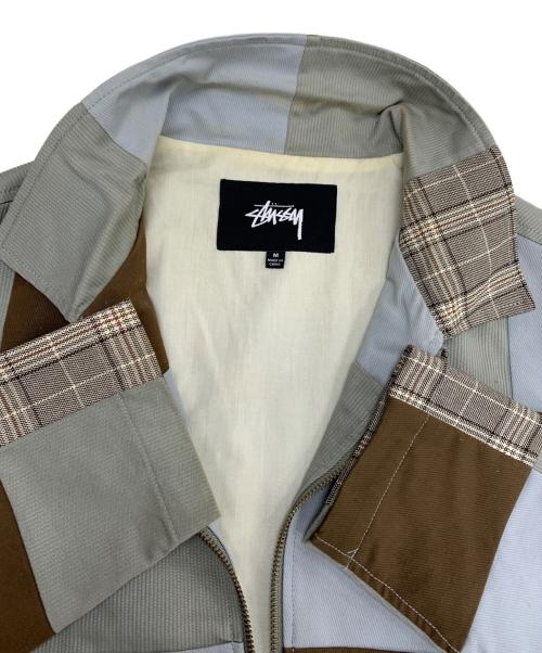 stussy（ステューシー）stussy (ステューシー) パッチワークジャケット マルチカラー サイズ:Mの古着・服飾アイテム