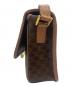 CELINE (セリーヌ) マカダム柄ショルダーバッグ ブラウン：45000円