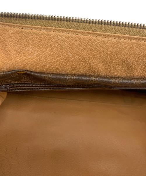 CELINE（セリーヌ）CELINE (セリーヌ) マカダム柄ボストンバッグ ブラウンの古着・服飾アイテム