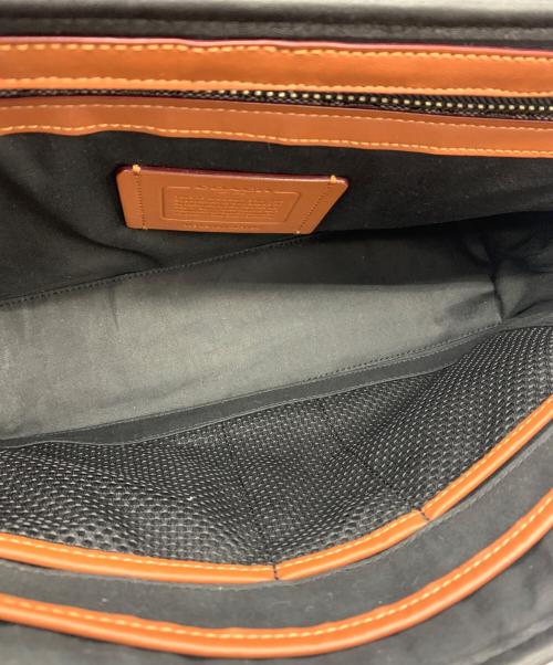 COACH（コーチ）COACH (コーチ) リーグ バイク バッグ シグネチャー ジャカード ブラックの古着・服飾アイテム