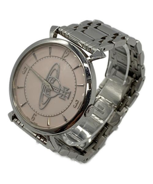 Vivienne Westwood（ヴィヴィアンウエストウッド）Vivienne Westwood (ヴィヴィアンウエストウッド) オーブロゴクォーツ腕時計の古着・服飾アイテム