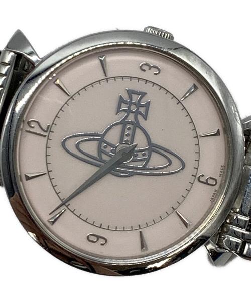 Vivienne Westwood（ヴィヴィアンウエストウッド）Vivienne Westwood (ヴィヴィアンウエストウッド) オーブロゴクォーツ腕時計の古着・服飾アイテム