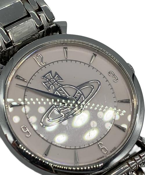 Vivienne Westwood（ヴィヴィアンウエストウッド）Vivienne Westwood (ヴィヴィアンウエストウッド) オーブロゴクォーツ腕時計の古着・服飾アイテム