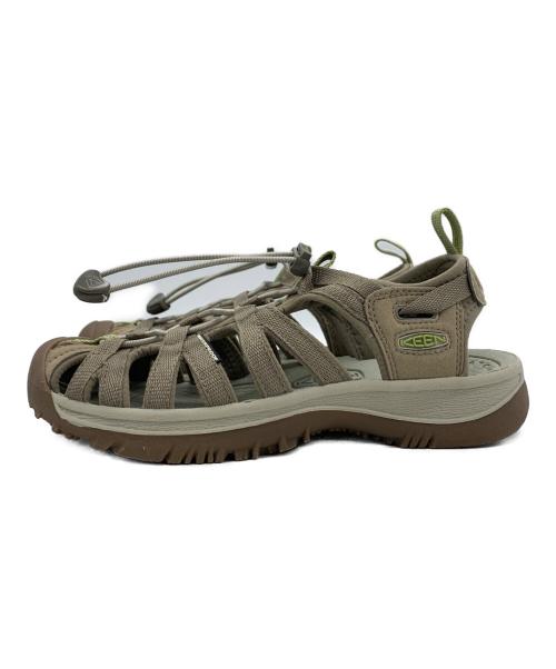 KEEN（キーン）KEEN (キーン) WHISPER グレージュ サイズ:24の古着・服飾アイテム