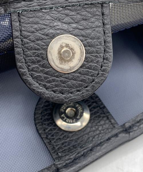 FURLA（フルラ）FURLA (フルラ) MAN GIOVE トートバッグ ネイビー×カーキの古着・服飾アイテム