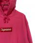 Supreme (シュプリーム) Box Logo Hooded Sweatshirt ピンク×レッド サイズ:Ｌ：35000円
